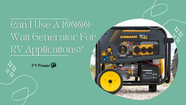 Can 10000-watt generators power multiple large appliances?