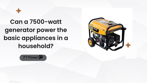 How Much Can A 7500 Watt Generator Run