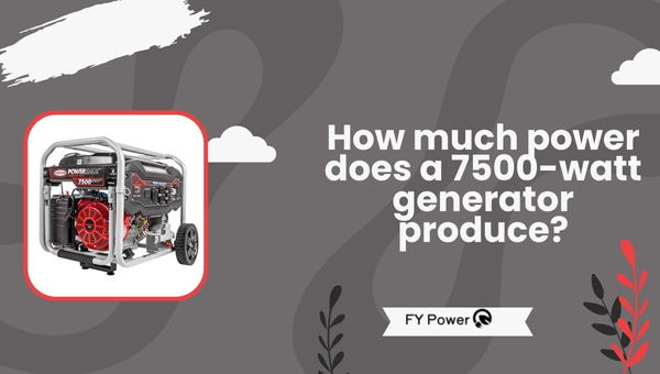 How Much Can A 7500 Watt Generator Run