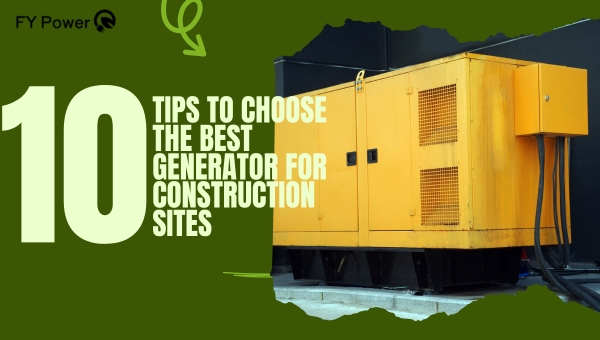 Tips To Choose The Best Generator For Construction Sites