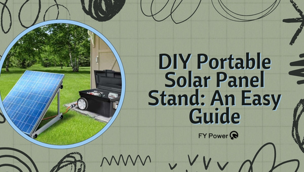 DIY Portable Solar Panel Stand: An Easy Guide