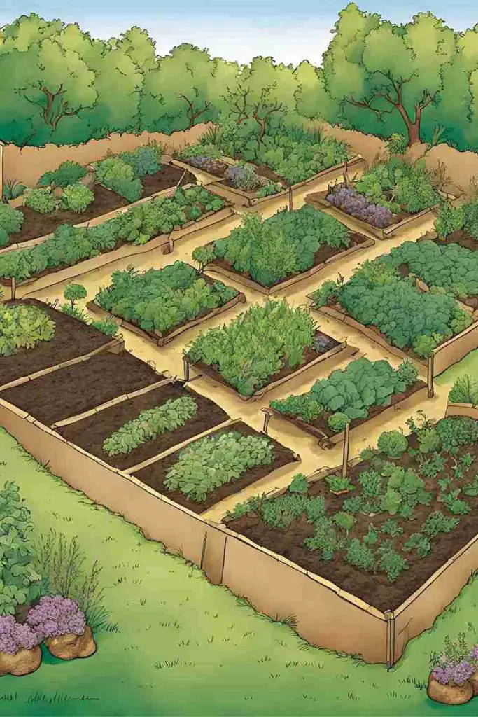 17 Quarter Acres Homestead Garden Layout Ideas to Transform Your Outdoor Space 16
