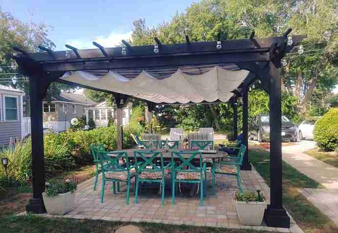 17 Covered Pergola Patio Ideas to Transform Your Outdoor Space 18 17 Covered Pergola Patio Ideas to Transform Your Outdoor Space 17